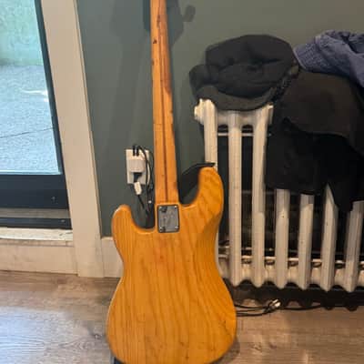 Fender Precision Bass with Maple Fretboard 1970 - 1983 - Blonde image 4