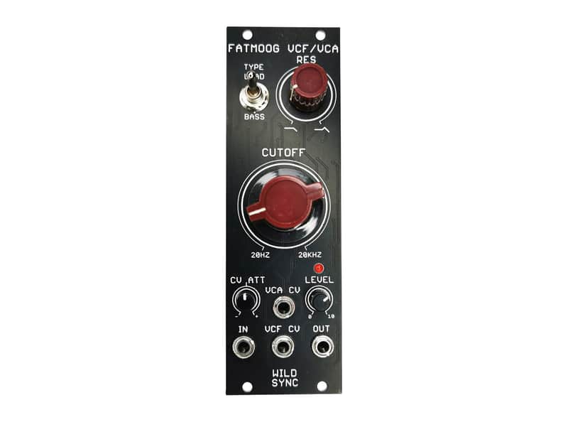 Wildsync FATMOOG VCF/VCA Low Pass Filter + VCA [B-STOCK]