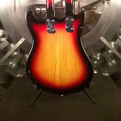 Mosrite Joe Maphis Double Neck 1960s - Tobacco Burst image 10