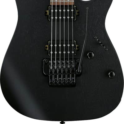 Ibanez RGRT420 Standard Electric Guitar, Jatoba Fingerboard, Weathered Black image 2