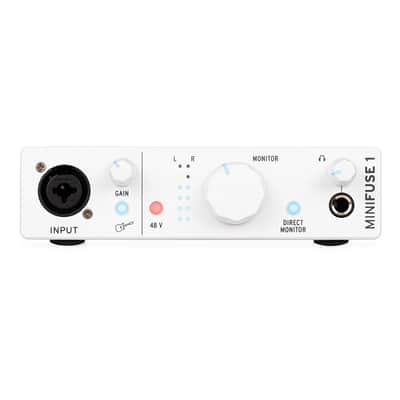 Arturia MiniFuse 1 Compact USB-C Audio Interface White image 1