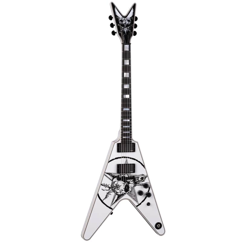 Dean Eric Peterson Limited Signature Old Skull V - Classic White w
