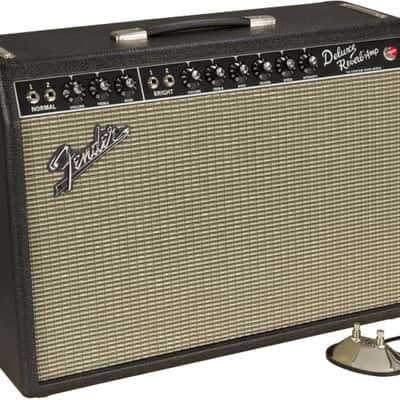 Fender 64 Custom Deluxe Reverb Guitar Combo Amplifier image 17