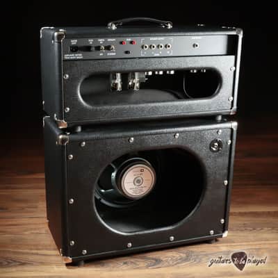 Amplified Nation Trem-Drive Deluxe 50W Head & 112 OS Cab – Black image 7