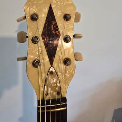 Höfner 456 German Vintage Archtop - Born on Jan 25th, 1960 - Beautiful Flamed Maple - Pro Setup (2,3mm Action) image 10