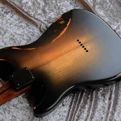 Build to Order GB Liuteria Traditional Strato black relic image 10