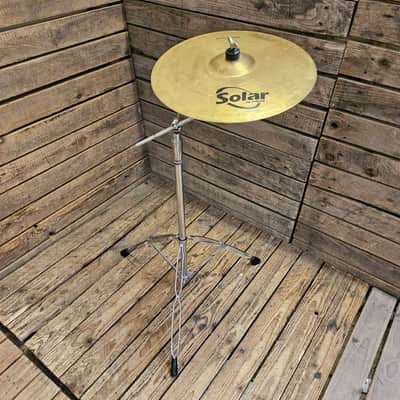 Crash Cymbal 16" Sabian Solar With Mapex Stand USED! RKSSX090426 image 1