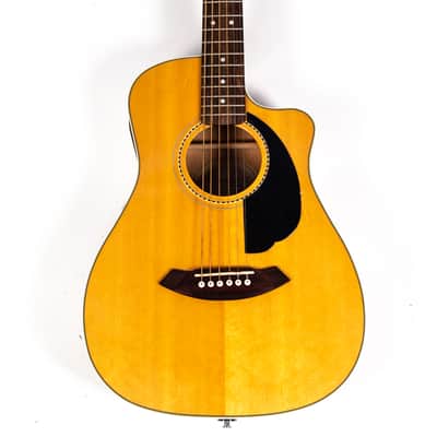 Fender Malibu Acoustic SCE NAT Owned by Nils Lofgren image 3