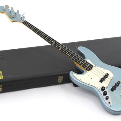 1965 Fender Jazz Bass Ice Blue Metallic (Refin) L-Series Left Handed image 7