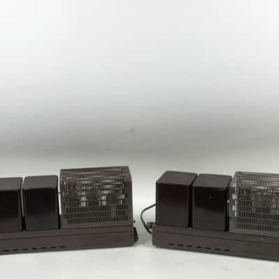 Pair Vintage The Fisher Model 80-AZ Tube Amplifier (Rare Military Version) image 1