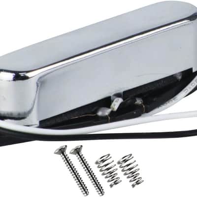 Geaux Guitar Alnico 5 Guitar Pups Tele Bridge Pickup w/Neck Pickup (Chrome) - Chrome image 2