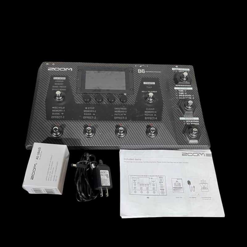 Zoom B6 2021 - Present - Black X14364 image 1