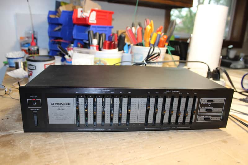 Restored Pioneer  GR-560 7 Band Graphic Equalizer (10) image 1