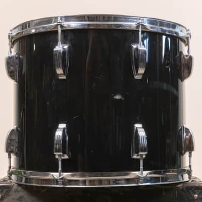 Vintage Ludwig 12x15 Black Vistalite Tom image 8