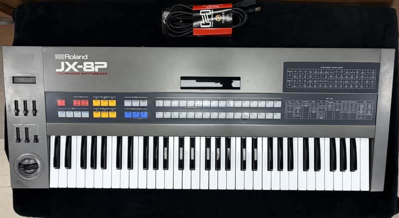 Roland JX-8P 61-Key Vintage Synthesizer image 1