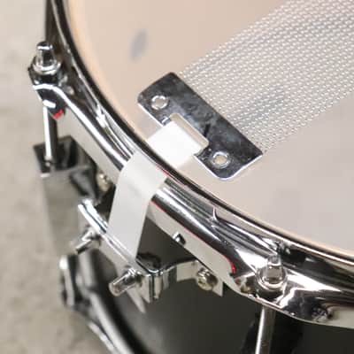 Pork Pie Little Squealer 7X12" Snare Drum Flat Black image 11
