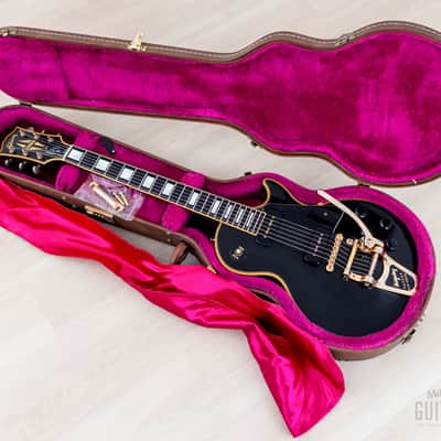 1991 Gibson Custom Shop Edition Pre-Historic '54 Les Paul Custom Black Beauty w/ Case, Yamano image 18