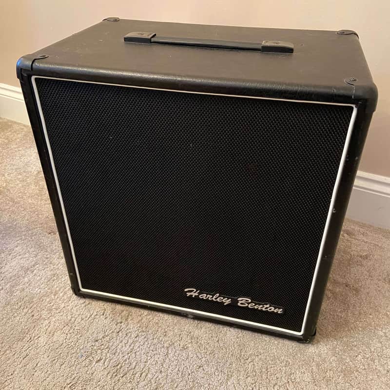 Harley Benton G112 Vintage 1x12 Cab - Black - Celestion Vintage 30 image 1