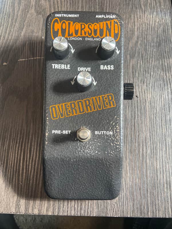 Colorsound Overdriver 2000s - Black image 1
