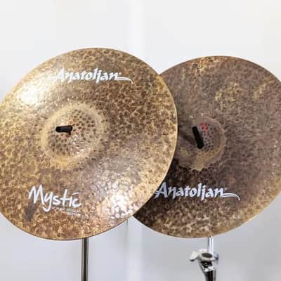 NEW Anatolian 14" Mystic hi-hats (1036/1333g) REDUCED with VIDEO SOUND FILE image 2