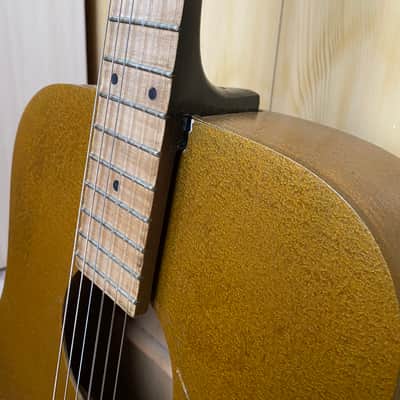 Trembita USSR Soviet Acoustic Guitar Vintage and Rare image 12