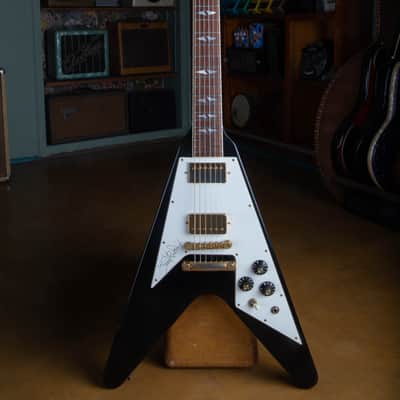 Gibson Jimi Hendrix Hall of Fame Flying V 1991 - Black image 2