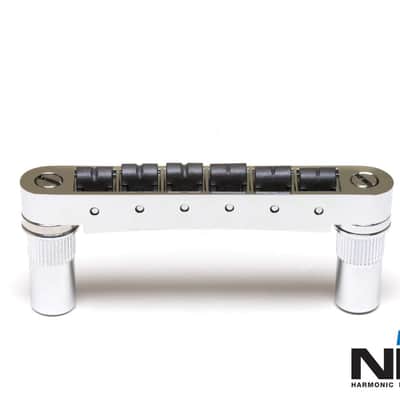 Graph Tech Resomax NV2 6mm Tune-o-matic bridge - Chrome - PS-8863-C0 image 2