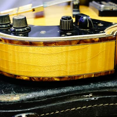Hofner 5000/1B Super Beatle Bass Guitar 1970s Natural Maple image 13