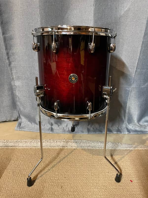 Gretsch Catalina Maple 14x14" Floor Tom - Cherry Burst image 1