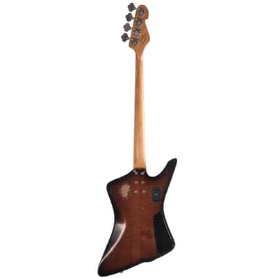 Sandberg Forty Eight Aged 3-Tone Tobacco Sunburst LEFTY w/White Block Inlays (Serial #278871) image 5