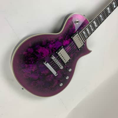 ESP Eclipse Custom Purple Peel Original Series Electric Guitar + Hard Case MIJ - IN Stock! image 5