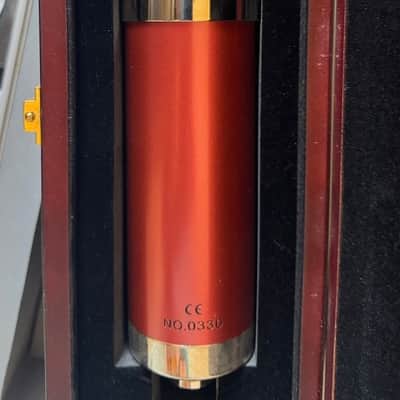 Avantone Pro CV95 Large Diaphragm Multipattern Tube Condenser Microphone 2016 - 2021 - Red image 2