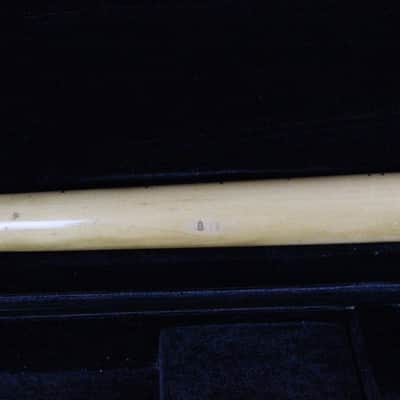 1976 Vintage Fender Musicmaster Guitar Olympic White Blonde All Original ~Rosewood~ USA 1970s CBS image 6
