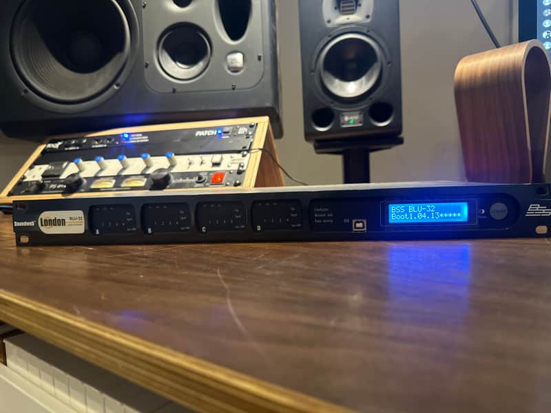 BSS Soundweb London BLU-32 16-Channel I/O Expander w/ I/O Cards + XLR Breakout Cables image 1