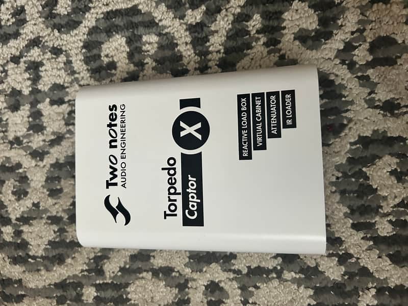 Two Notes Torpedo Captor X 16ohm Stereo Reactive Load Box / Attenuator 2020 - White image 1