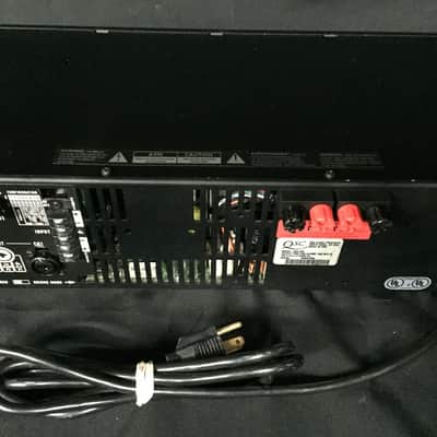 QSC USA 400 stereo power amp 2000? Black | Reverb