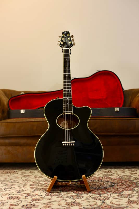 Aria FE-T 75 Elecord MIJ 1980`s | Black | Reverb