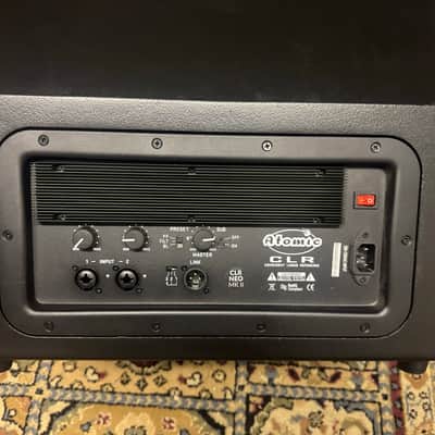Atomic Amps CLR Neo MKII Active Reference Wedge 2023 - Black image 3