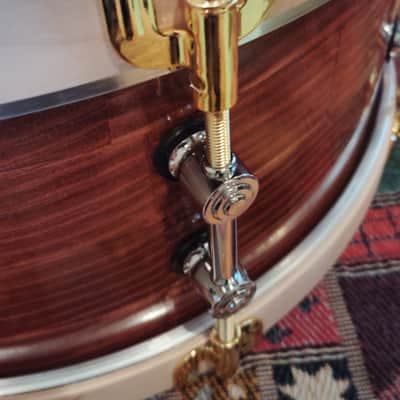 SSS Solid Shell Shop Custom Snare Drum Unikat 2025 - Brown image 18
