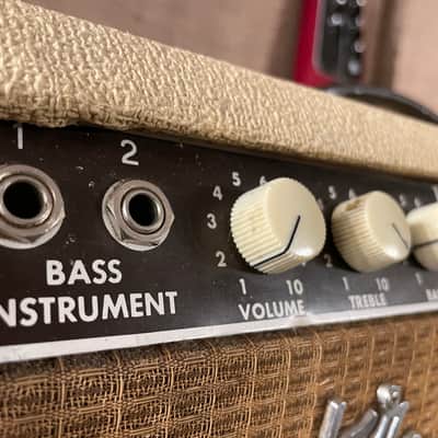63’ Serviced Fender Bassman 6G6-A/B Brownface 50-Watt Guitar Head & cab Blonde - recapped feb 2024 by Andy Fuchs! image 23
