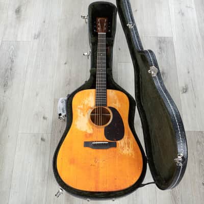 Martin Standard Series D-18 StreetLegend Dreadnought Acoustic Guitar, Mahogany, Aged Spruce image 11