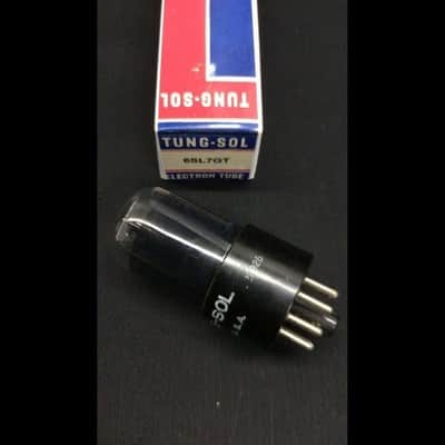 TUNG SOL 6SL7GT Black Glass Black Plate PREMIUM Audio Vacuum Tube F.9692 image 2