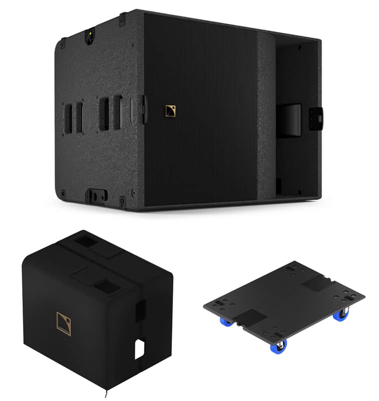 L-Acoustics KS21 High Power Compact Subwoofer 1x21" w/ KS21-PLA Removable Dolly and KS21-COV Protective Cover [BRAND NEW] image 1