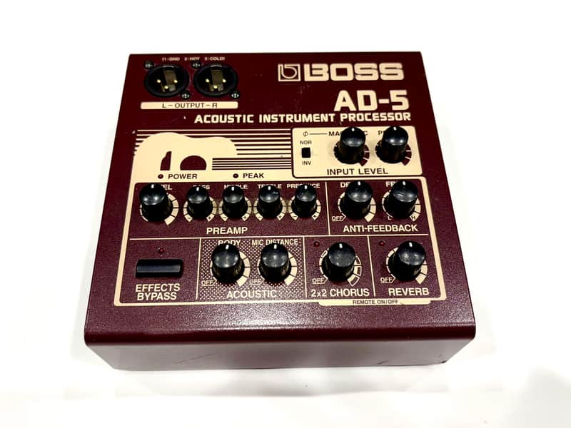 Boss AD-5 Acoustic Instrument Processor | Reverb