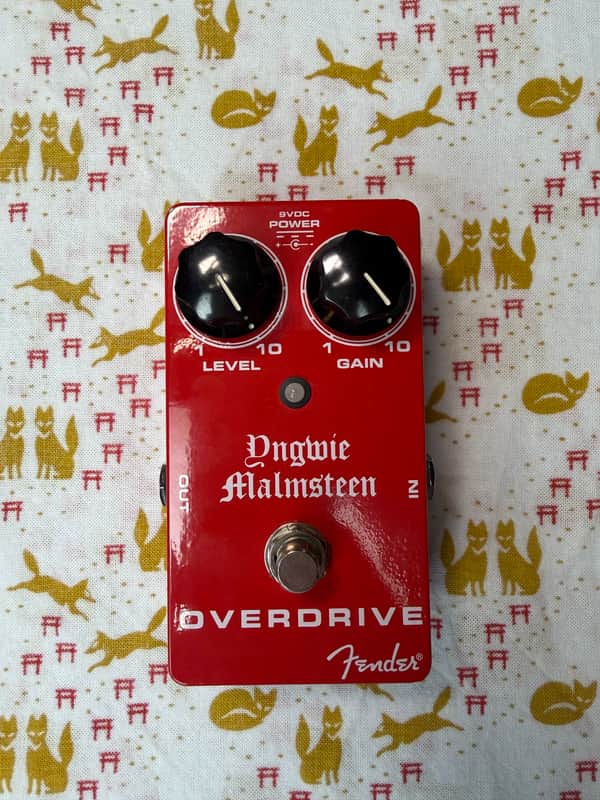 Fender Yngwie Malmsteen Overdrive 2010s - Red image 1