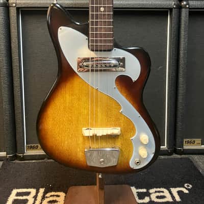 Lafayette RARE Vintage MIJ Guitar  1965 - 2 Tone Sunburst image 1