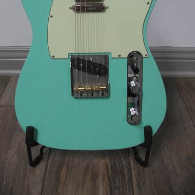 Logan Ash 52 Tele 2026 - Ocean Green nitro gloss lacquer image 2
