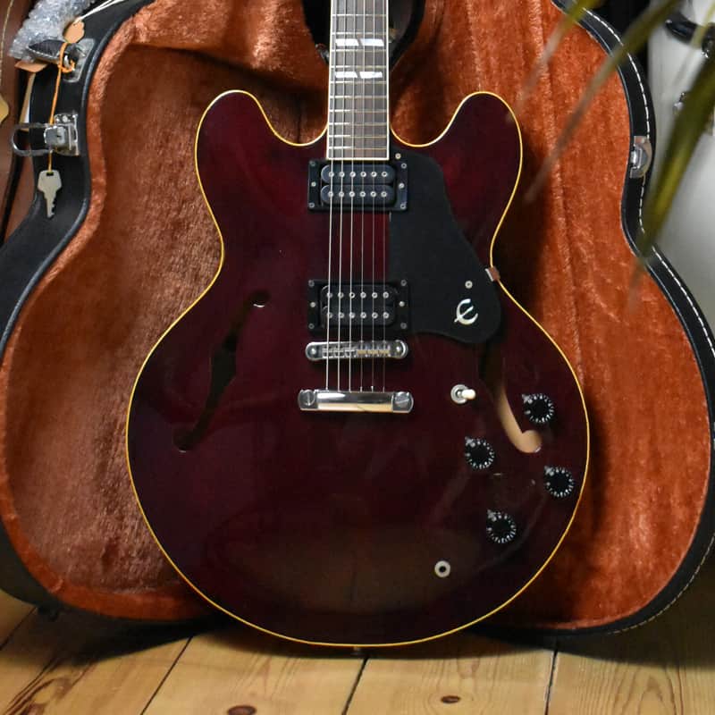 1981 Epiphone Riviera ST Wine Red