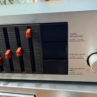KENWOOD GE-100 Graphic Equalizer – 10 Band – Made in Japan – TESTED image 2