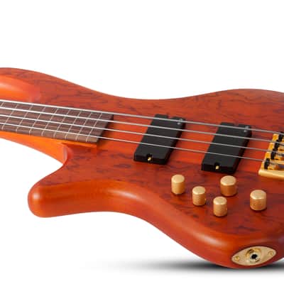 Schecter Stiletto Studio-4 FL LH Honey Satin image 2